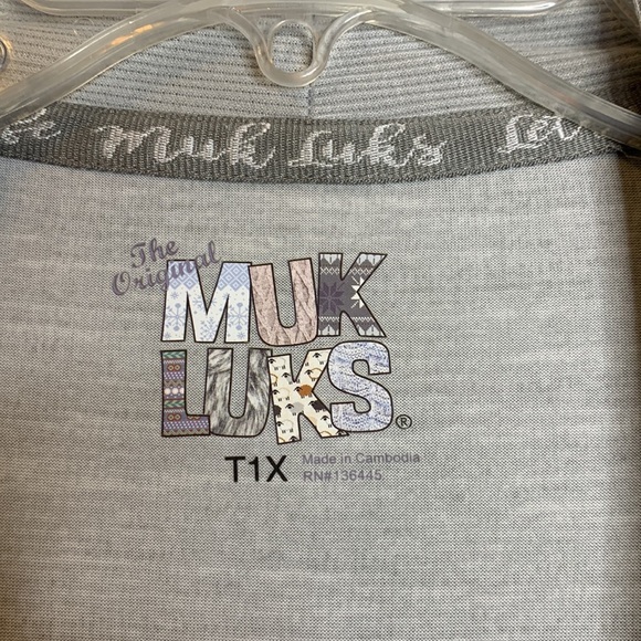 MUK LUKS CARDIGAN - Picture 2 of 6